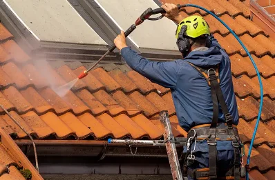 Démoussage et hydrofuge de toiture à Hasparren